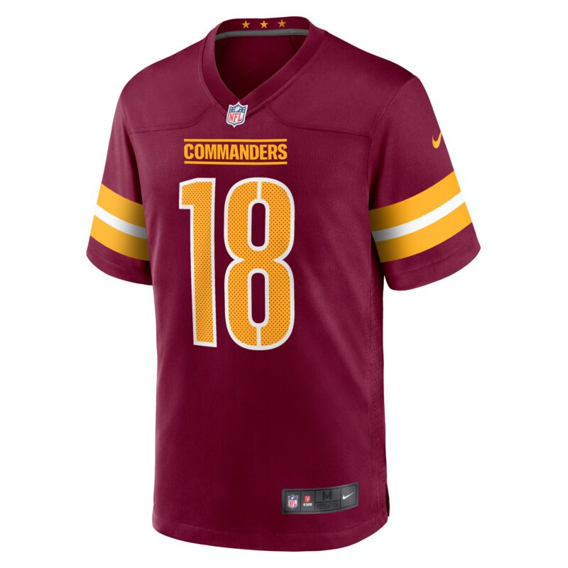 Marcus Mariota Washington Commanders Game Jersey - Burgundy - Image 2