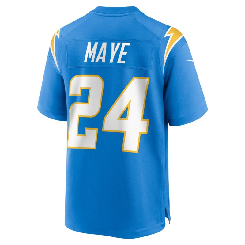 Marcus Maye Los Angeles Chargers Team Game Jersey - Powder Blue - Image 3
