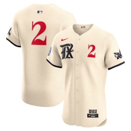 Marcus Semien Texas Rangers City Connect Elite Jersey - Cream