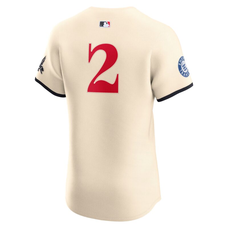 Marcus Semien Texas Rangers City Connect Elite Jersey - Cream - Image 3