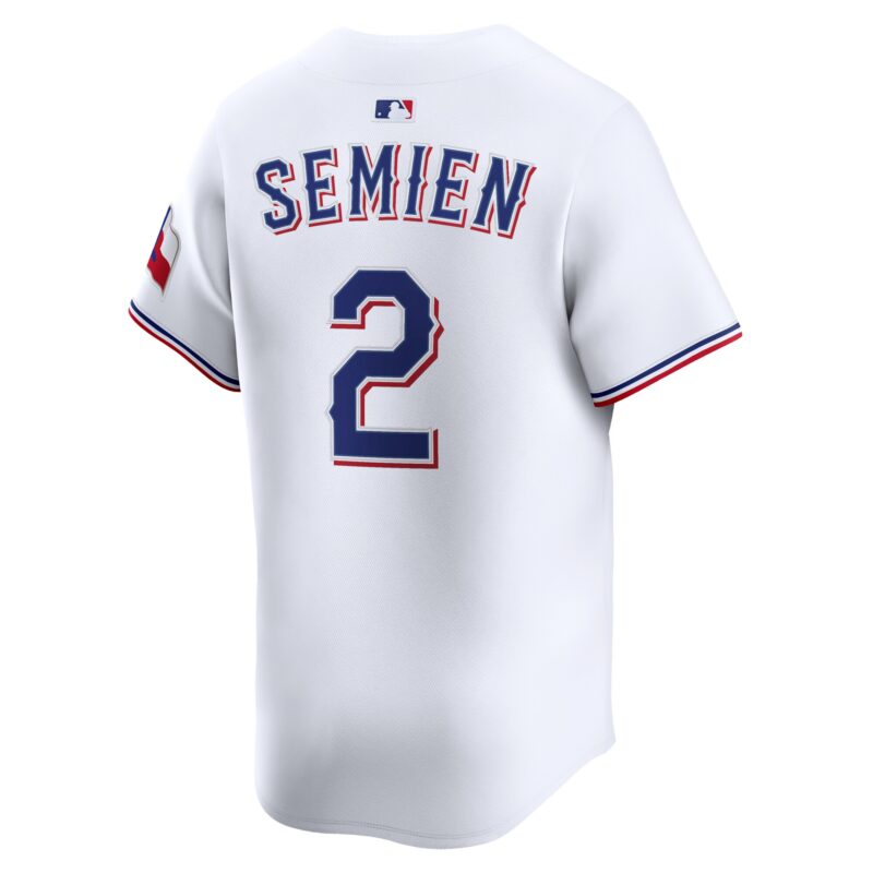 Marcus Semien Texas Rangers Alternate Limited Player Jersey - White - Image 3