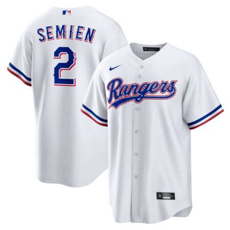 Marcus Semien Texas Rangers Home Player Jersey - White