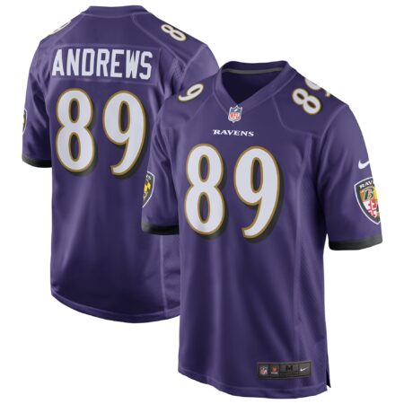 Mark Andrews Baltimore Ravens Game Jersey - Purple