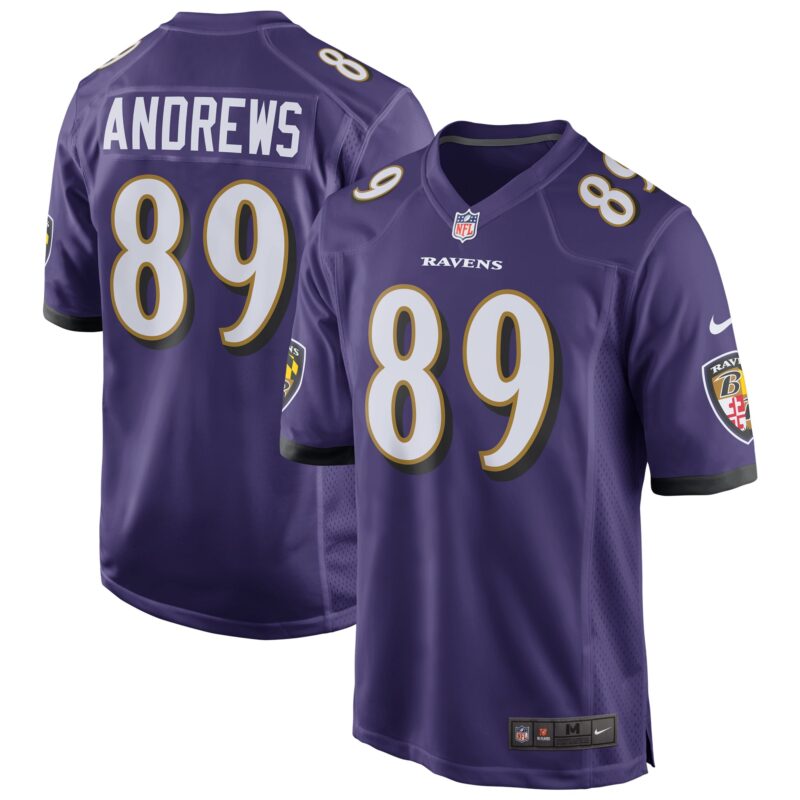 Mark Andrews Baltimore Ravens Game Jersey - Purple