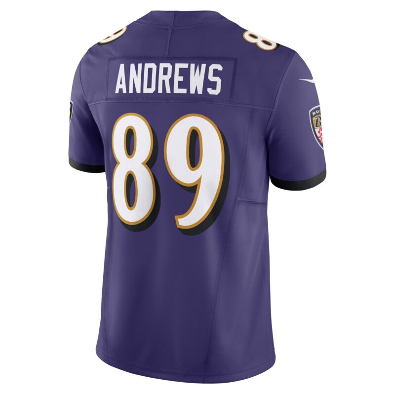Mark Andrews Baltimore Ravens Vapor F.U.S.E. Limited Jersey - Purple - Image 3