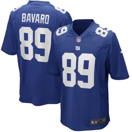Mark Bavaro New York Giants Game Retired Player Jersey - Royal