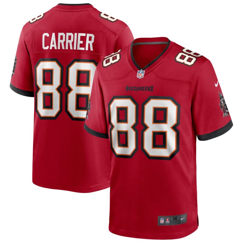Mark Carrier Tampa Bay Buccaneers Game Retired Player Jersey - Red