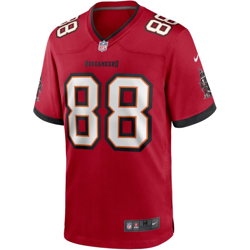 Mark Carrier Tampa Bay Buccaneers Game Retired Player Jersey - Red - Image 2