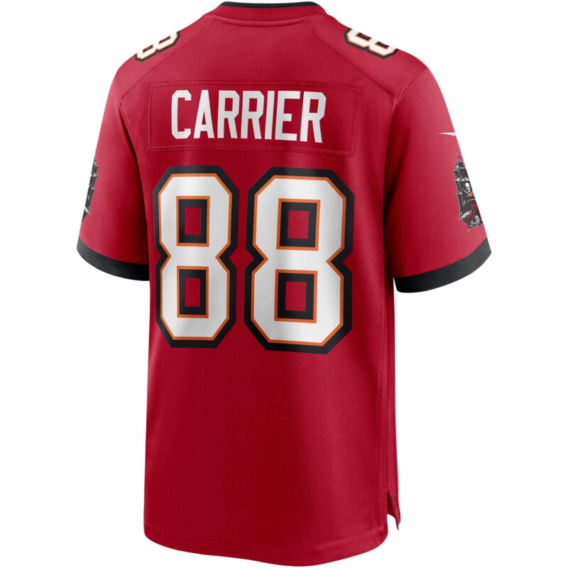 Mark Carrier Tampa Bay Buccaneers Game Retired Player Jersey - Red - Image 3