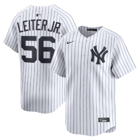 Mark Leiter Jr. New York Yankees Home Limited Player Jersey - White