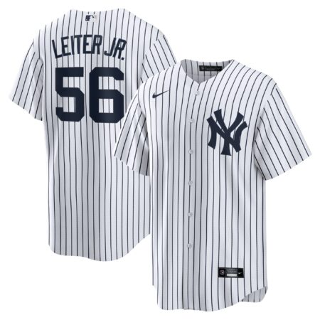 Mark Leiter Jr. New York Yankees Home Jersey - White