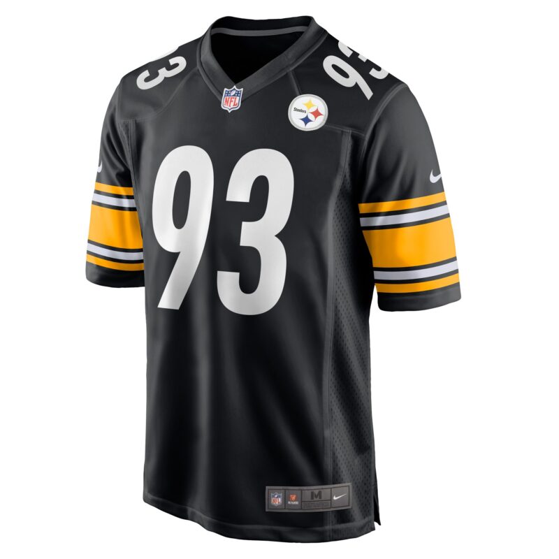 Mark Robinson Pittsburgh Steelers Game Player Jersey - Black - Image 2