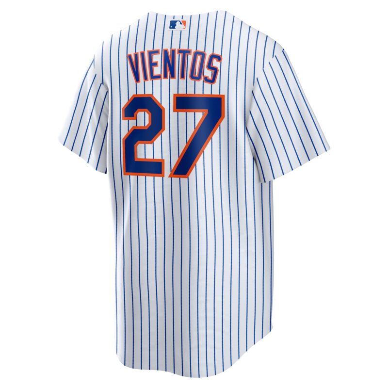 Mark Vientos New York Mets Home Jersey - White - Image 3