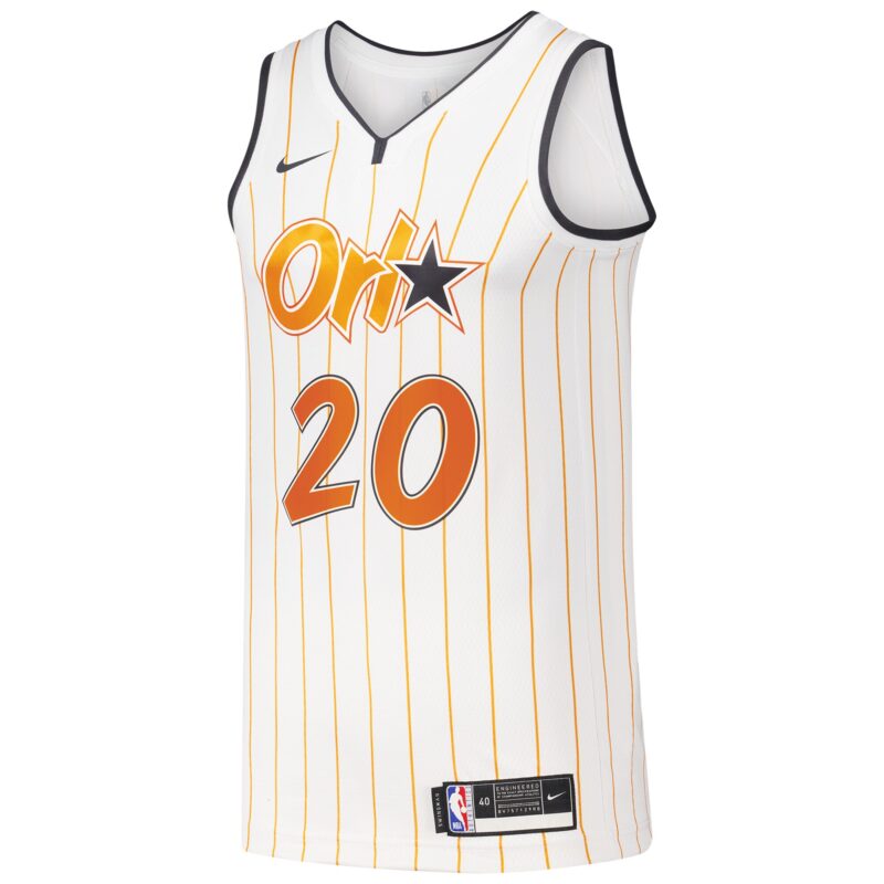 Markelle Fultz Orlando Magic Swingman Player Jersey - City Edition - White - Image 2