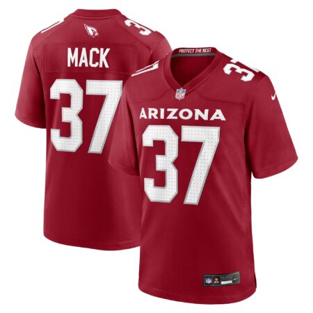 Marlon Mack Arizona Cardinals Team Game Jersey - Cardinal