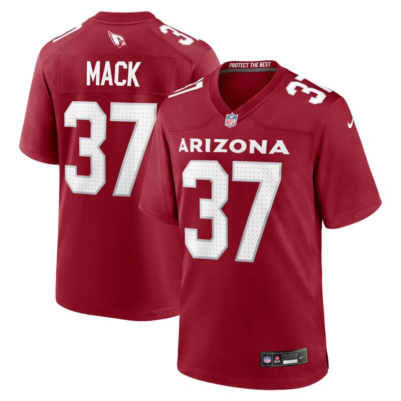 Marlon Mack Arizona Cardinals Team Game Jersey - Cardinal