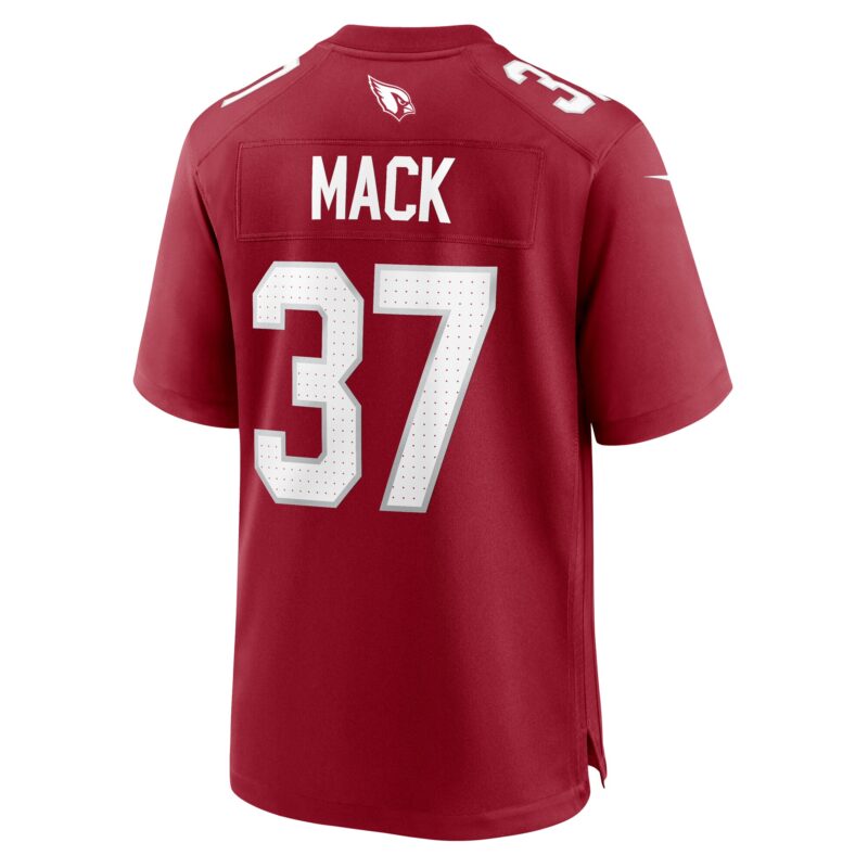 Marlon Mack Arizona Cardinals Team Game Jersey - Cardinal - Image 3