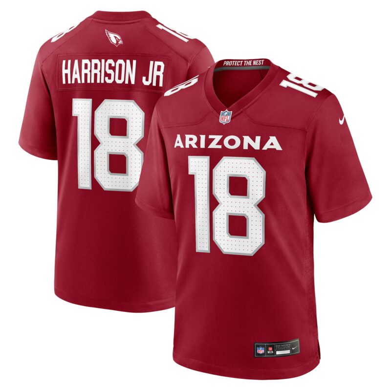 Marvin Harrison Jr. Arizona Cardinals Player Game Jersey - Cardinal