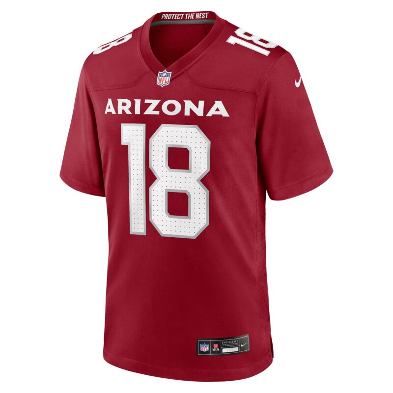 Marvin Harrison Jr. Arizona Cardinals Player Game Jersey - Cardinal - Image 2