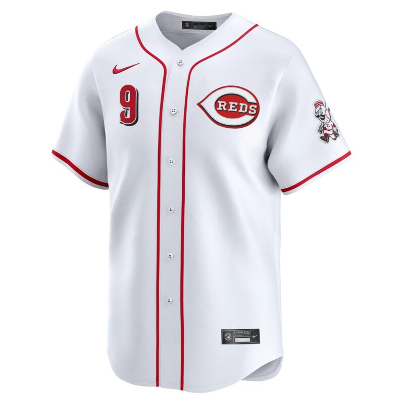Matt McLain Cincinnati Reds Alternate Limited Player Jersey - White - Image 2