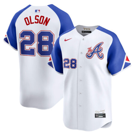 Matt Olson Atlanta Braves City Connect Limited Jersey - White