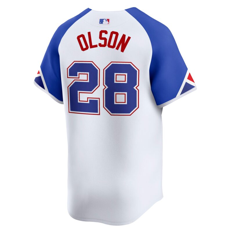 Matt Olson Atlanta Braves City Connect Limited Jersey - White - Image 3