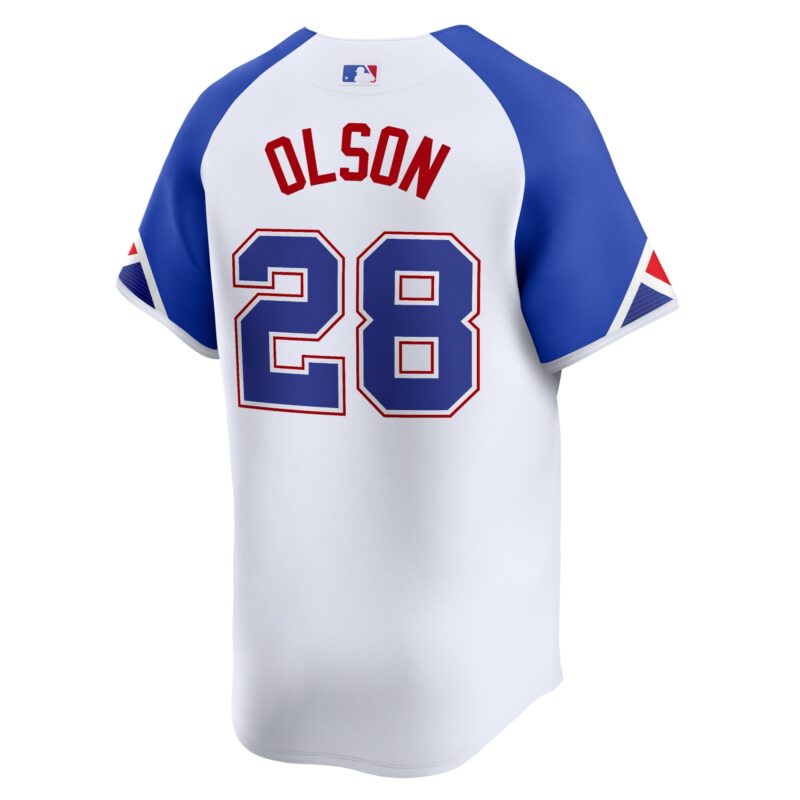 Matt Olson Atlanta Braves City Connect Limited Player Jersey - White - Image 3