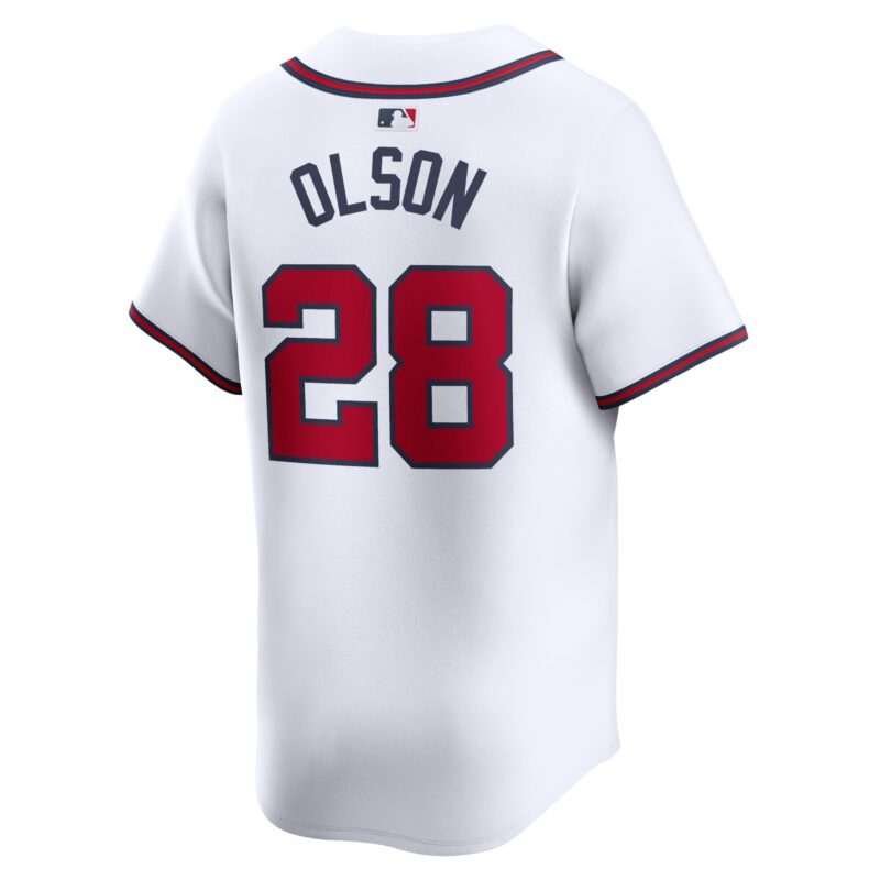 Matt Olson Atlanta Braves Home Limited Player Jersey - White - Image 3