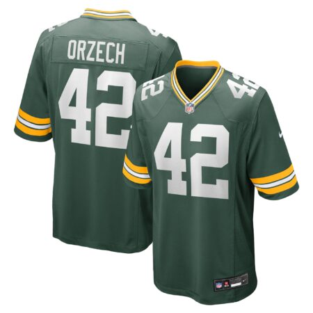 Matt Orzech Green Bay Packers Game Jersey - Green