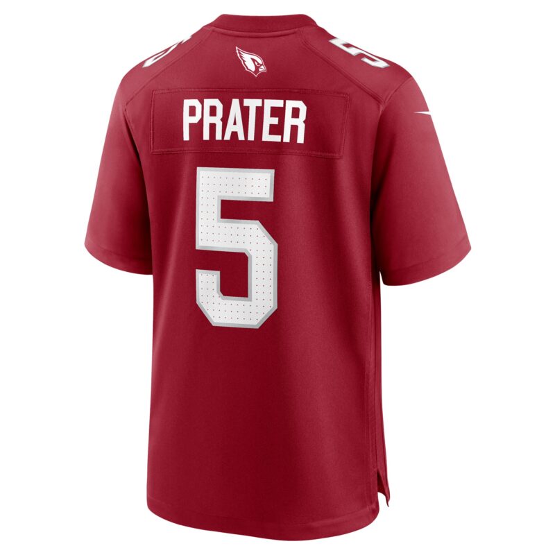 Matt Prater Arizona Cardinals Team Game Jersey - Cardinal - Image 3