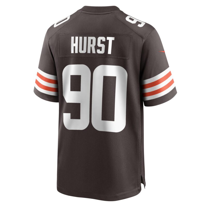 Maurice Hurst Cleveland Browns Game Player Jersey - Brown - Image 3