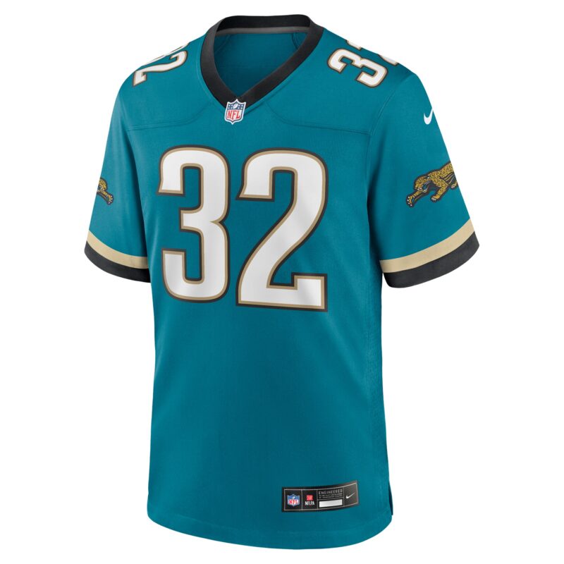 Maurice Jones-Drew Jacksonville Jaguars Prowler Throwback Retired Player Game Jersey - Teal - Image 2
