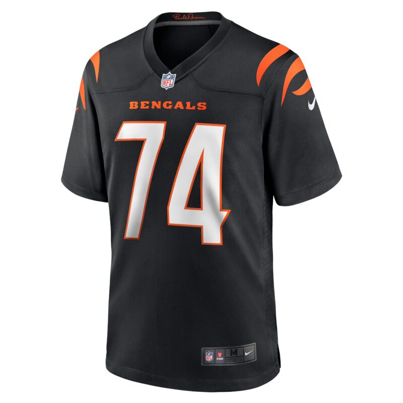 Max Scharping Cincinnati Bengals Game Player Jersey - Black - Image 2