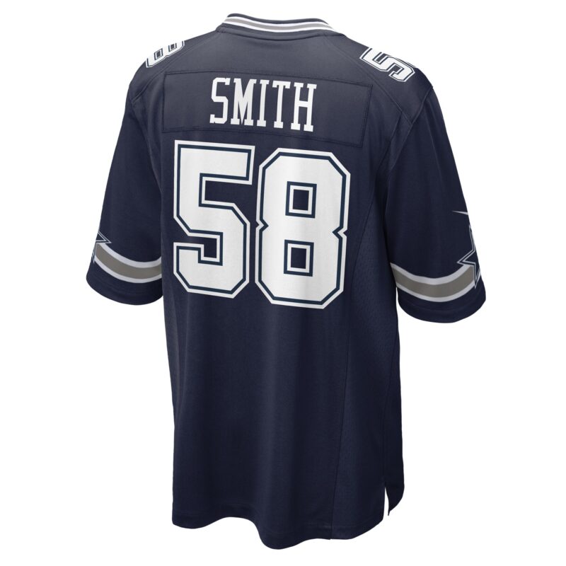 Mazi Smith Dallas Cowboys Game Jersey - Navy - Image 3