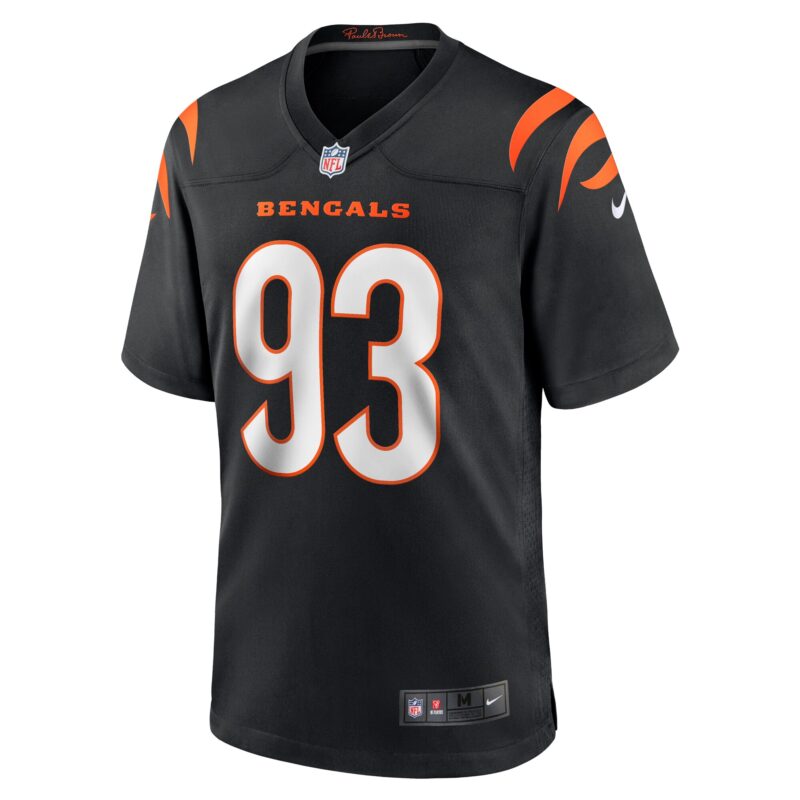 McKinnley Jackson Cincinnati Bengals Game Jersey - Black - Image 2