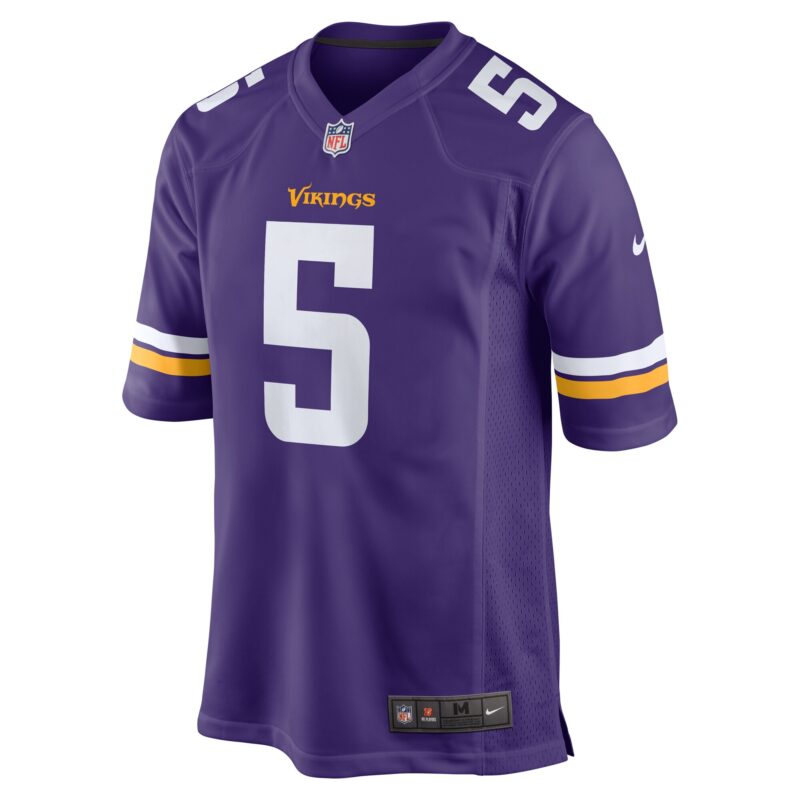 Mekhi Blackmon Minnesota Vikings Game Jersey - Purple - Image 2