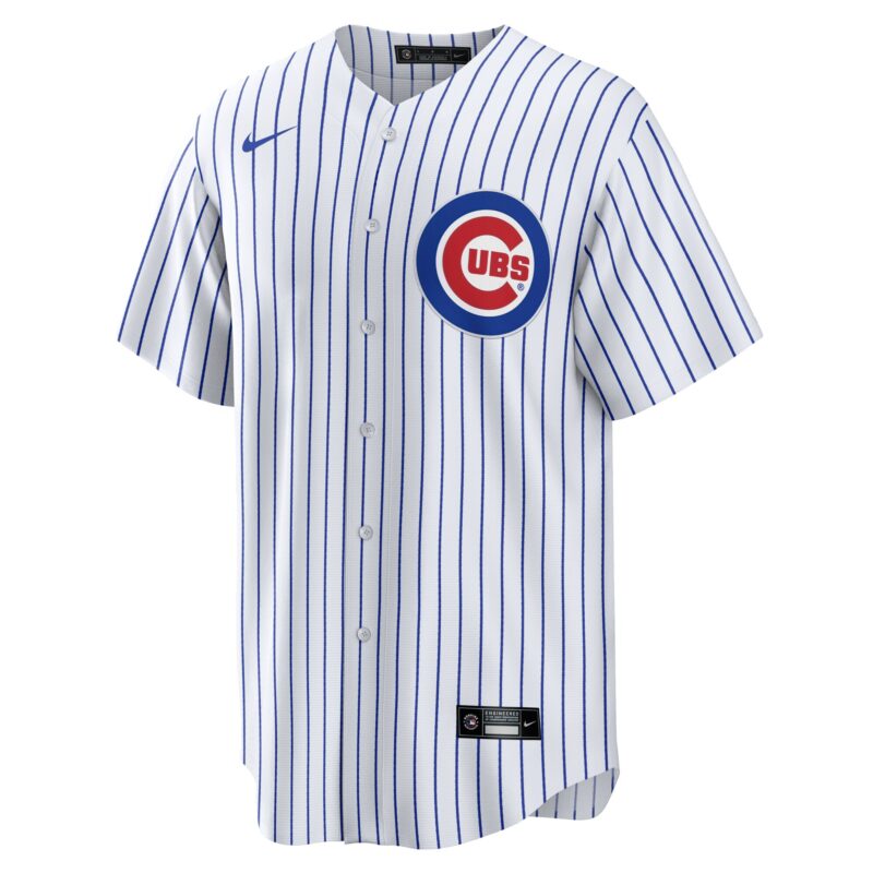 Michael Busch Chicago Cubs Home Jersey - White - Image 2