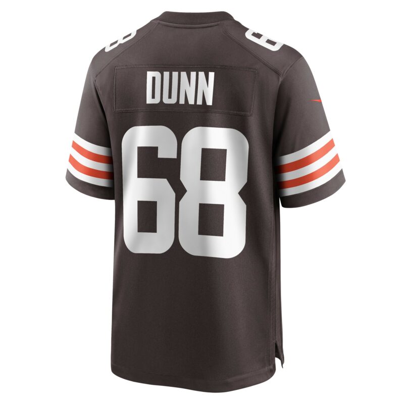 Michael Dunn Cleveland Browns Game Jersey - Brown - Image 3