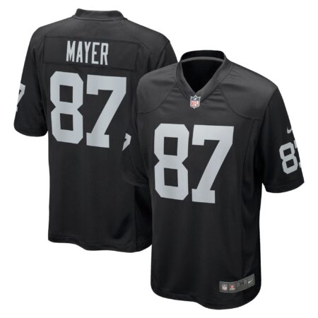 Michael Mayer Las Vegas Raiders Game Jersey - Black