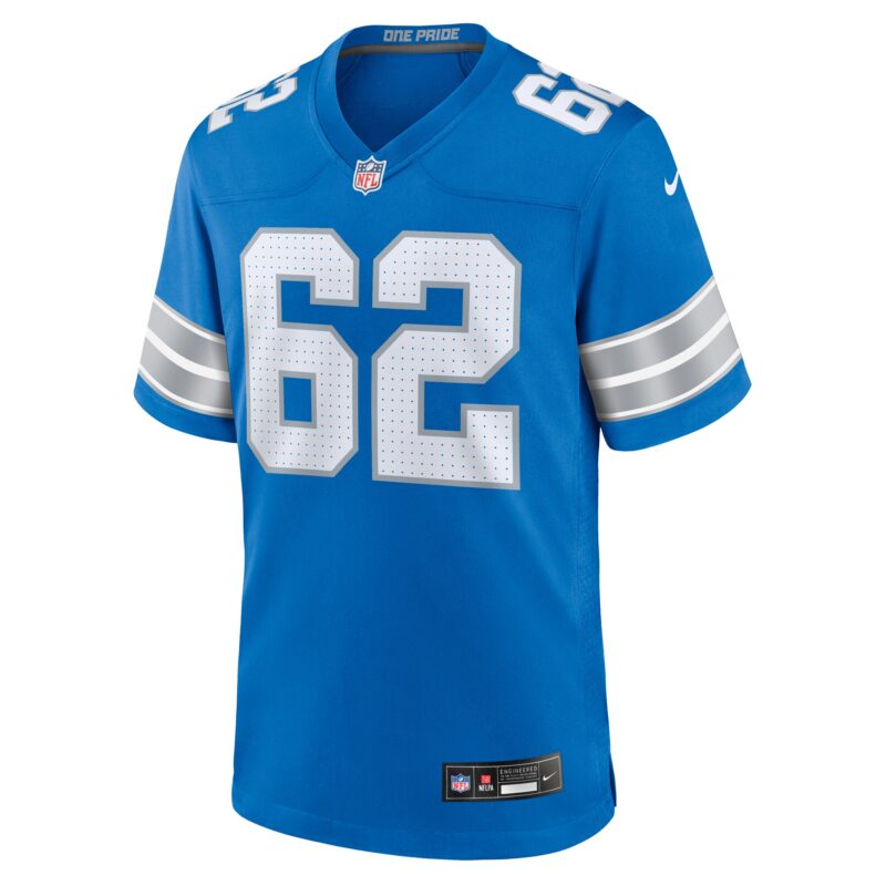 Michael Niese Detroit Lions Team Game Jersey - Blue - Image 2