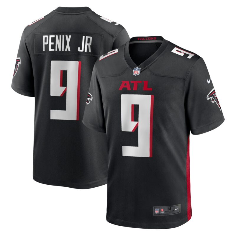 Michael Penix Jr. Atlanta Falcons Player Game Jersey - Black