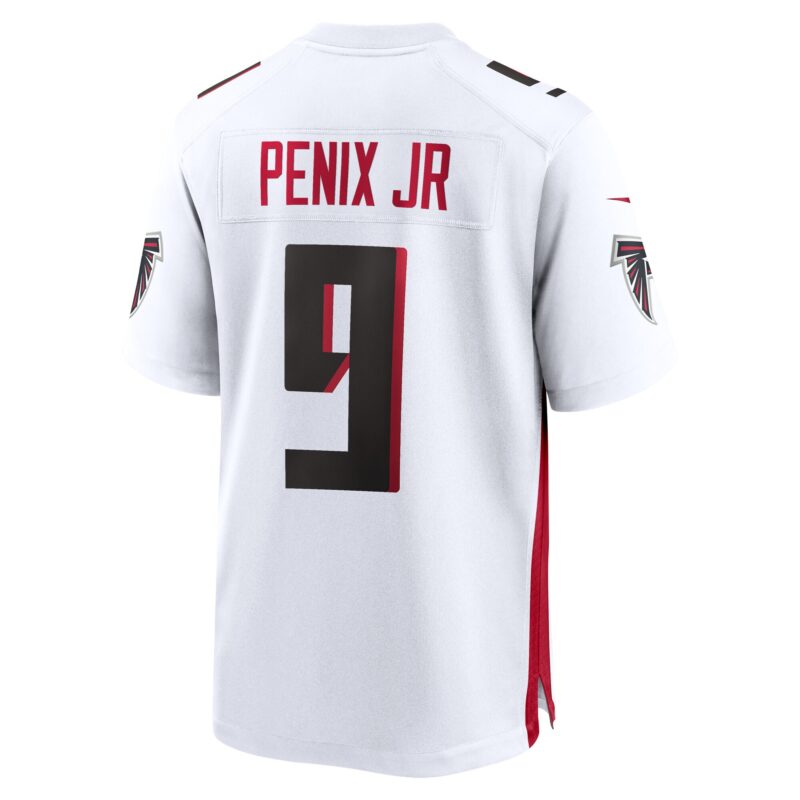 Michael Penix Jr. Atlanta Falcons Game Jersey - White - Image 3