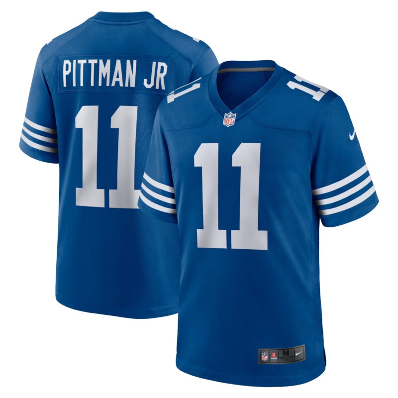 Michael Pittman Jr. Indianapolis Colts Alternate Game Jersey - Royal