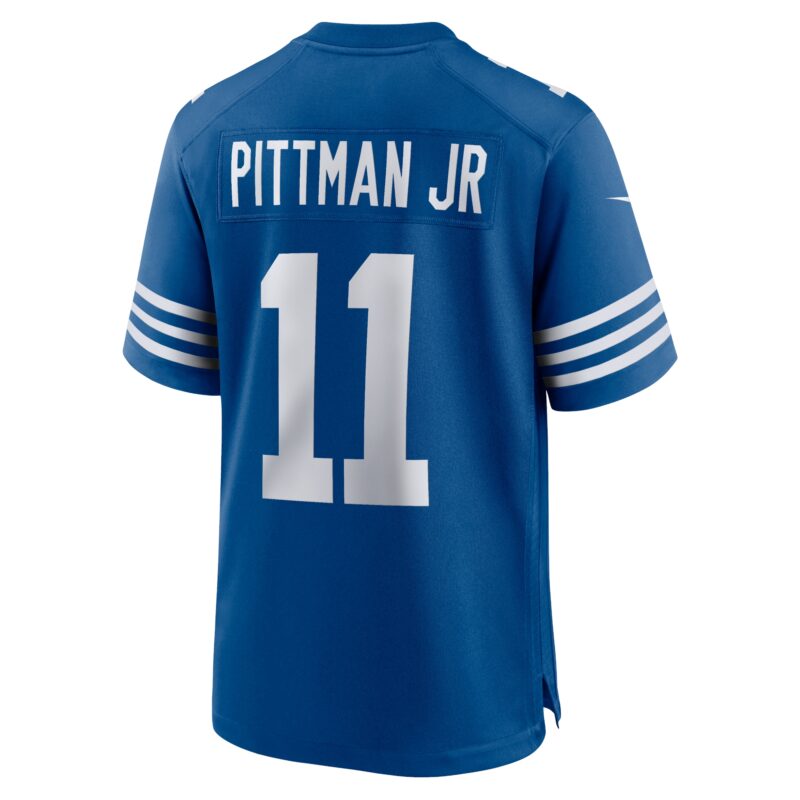 Michael Pittman Jr. Indianapolis Colts Alternate Game Jersey - Royal - Image 3