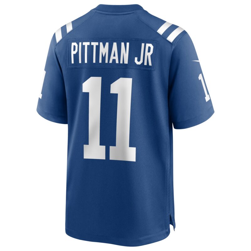 Michael Pittman Jr. Indianapolis Colts Player Game Jersey - Royal - Image 3