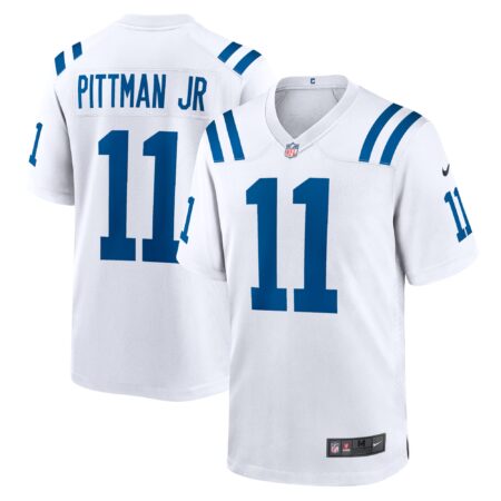 Michael Pittman Jr. Indianapolis Colts Game Jersey - White