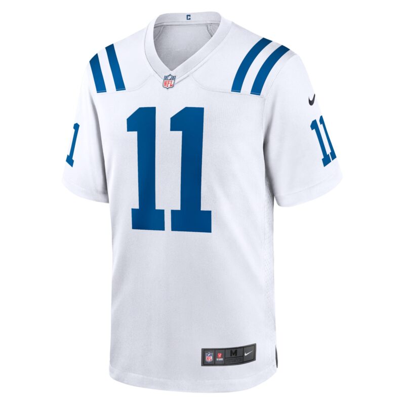 Michael Pittman Jr. Indianapolis Colts Game Jersey - White - Image 2
