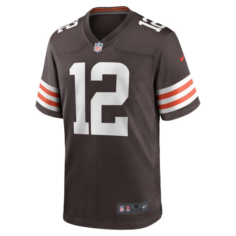 Michael Woods II Cleveland Browns Game Player Jersey - Brown - Image 2