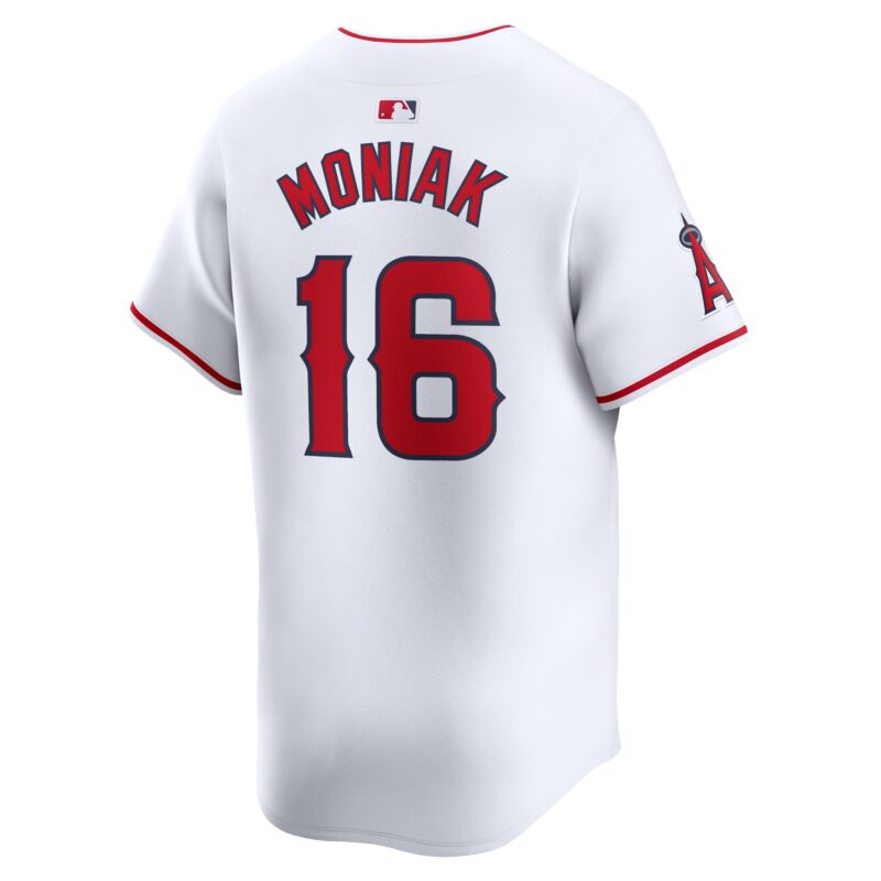 Mickey Moniak Los Angeles Angels Home Limited Player Jersey - White - Image 3