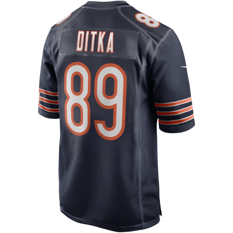 Mike Ditka Chicago Bears Game Retired Player Jersey - Navy - Image 3